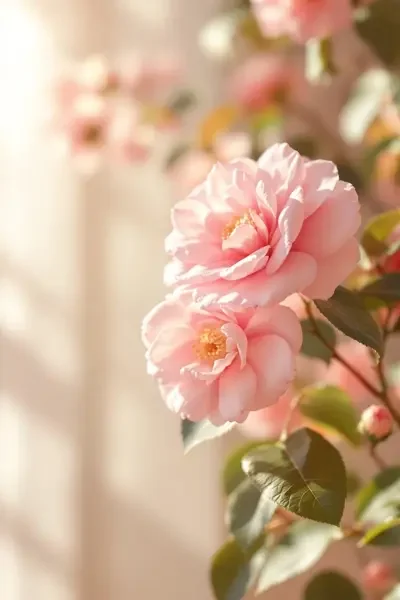 山茶花开